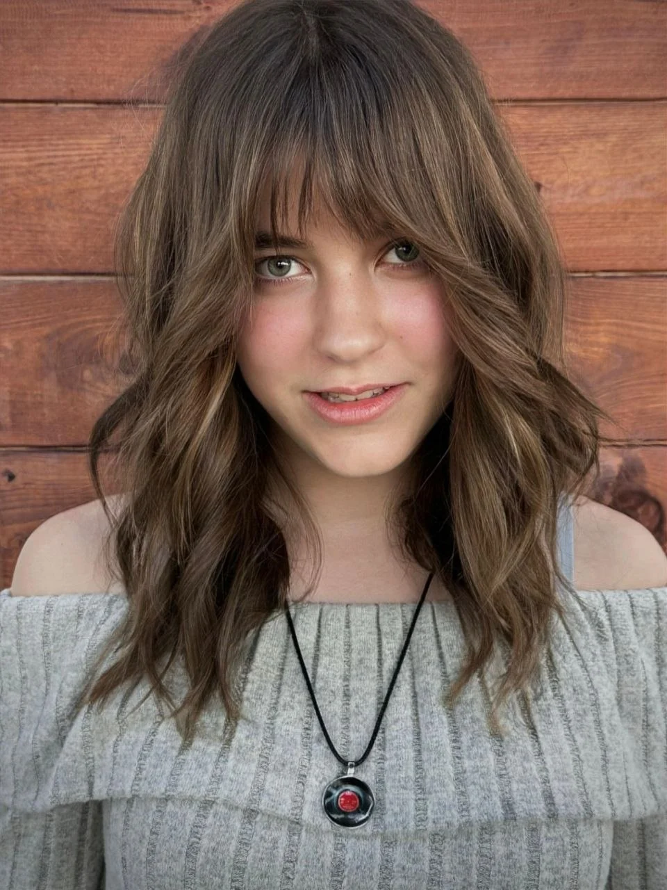 Brunette waves and fringe from Artem's portfolio